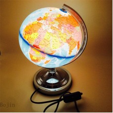 360° Rotating Globes Earth Ocean Globe World Geography Map Desktop Decor LED 699985974521  302799132360